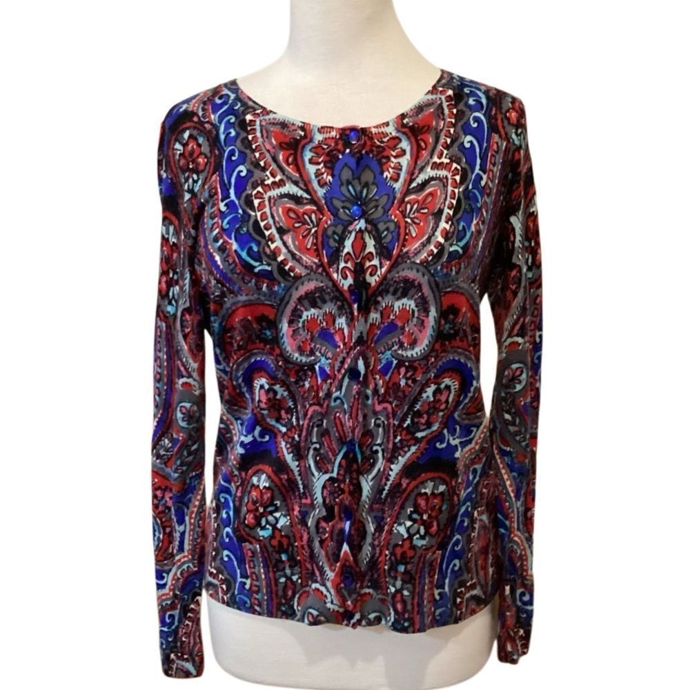 NWT Talbots Merino Wool Cardigan Size Medium